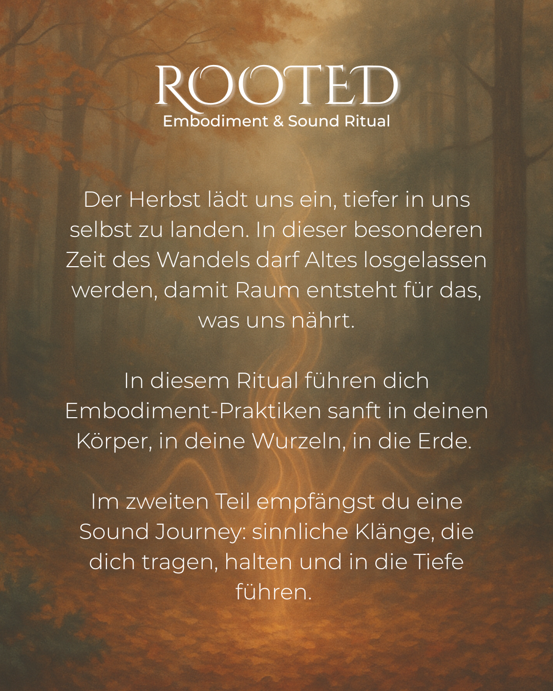 event: Rooted - Embodiment & Sound Ritual