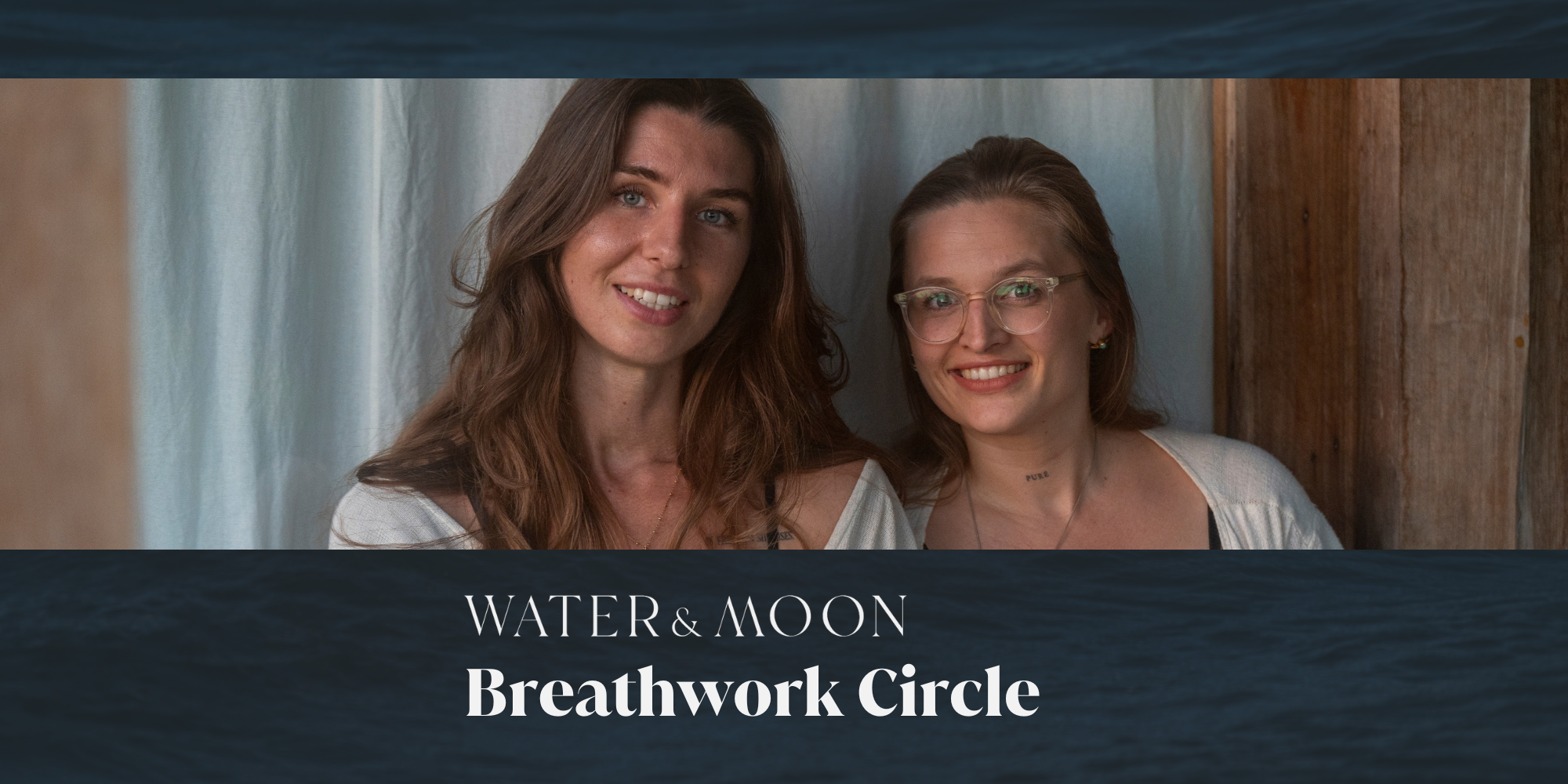 event: Erfahre dich und die Kraft deines Atems in einem intimen Raum von maximal 8 Teilnehmer:innen. - Breathwork Circle mit water and moon