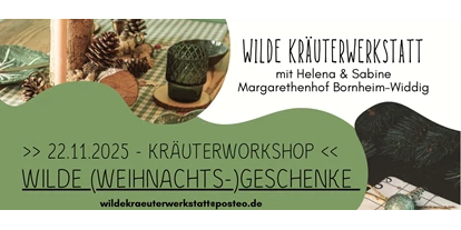events - Köln Dellbrück - Wilde Kräuterwerkstatt Winter