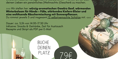 events - Köln Dellbrück - Wilde Kräuterwerkstatt Winter