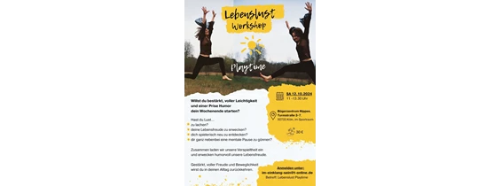 event: ☀️- Lebenslust Playtime Workshop -☀️