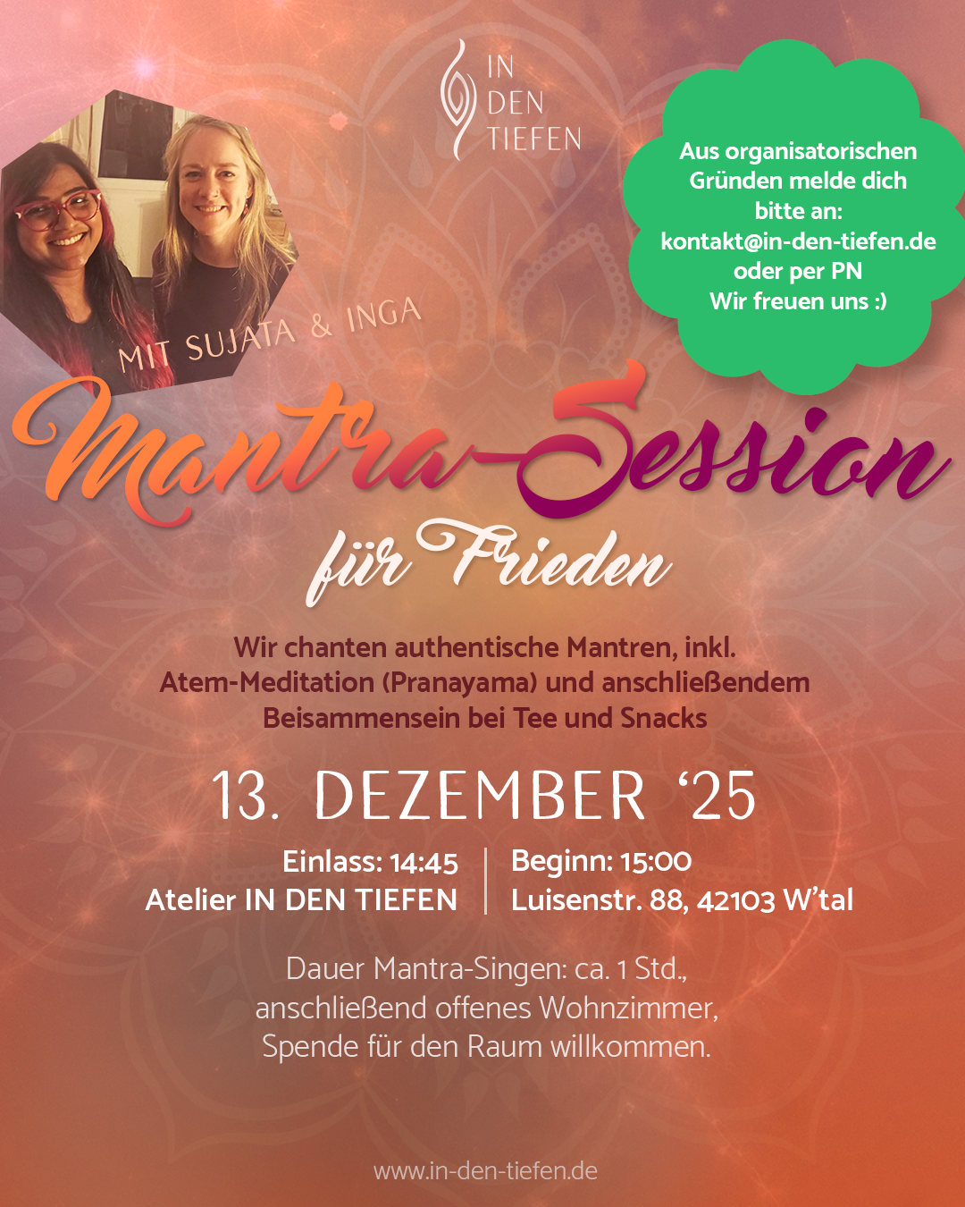events - Ruhrgebiet - Mantra-Singen für Frieden