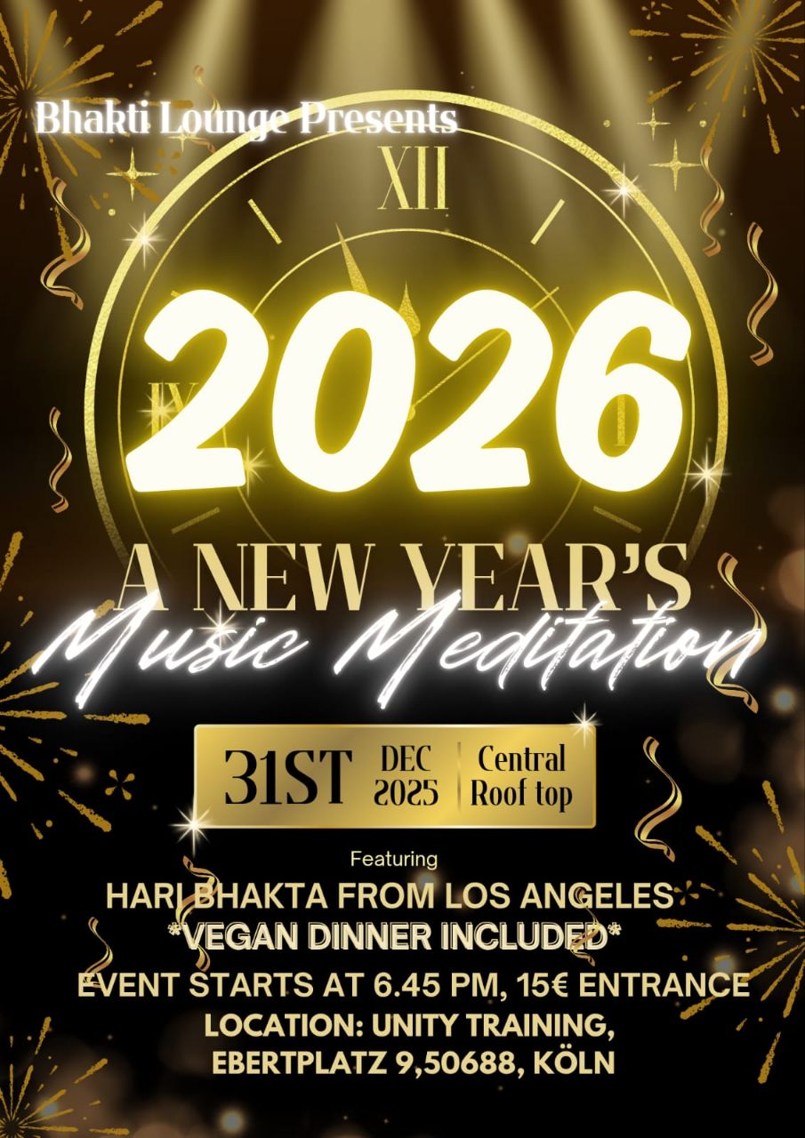 events - Kategorie: Gemeinschaft / Netzwerk / Kreis - Köln Dellbrück - Silvester Music Meditation(Kirtan)