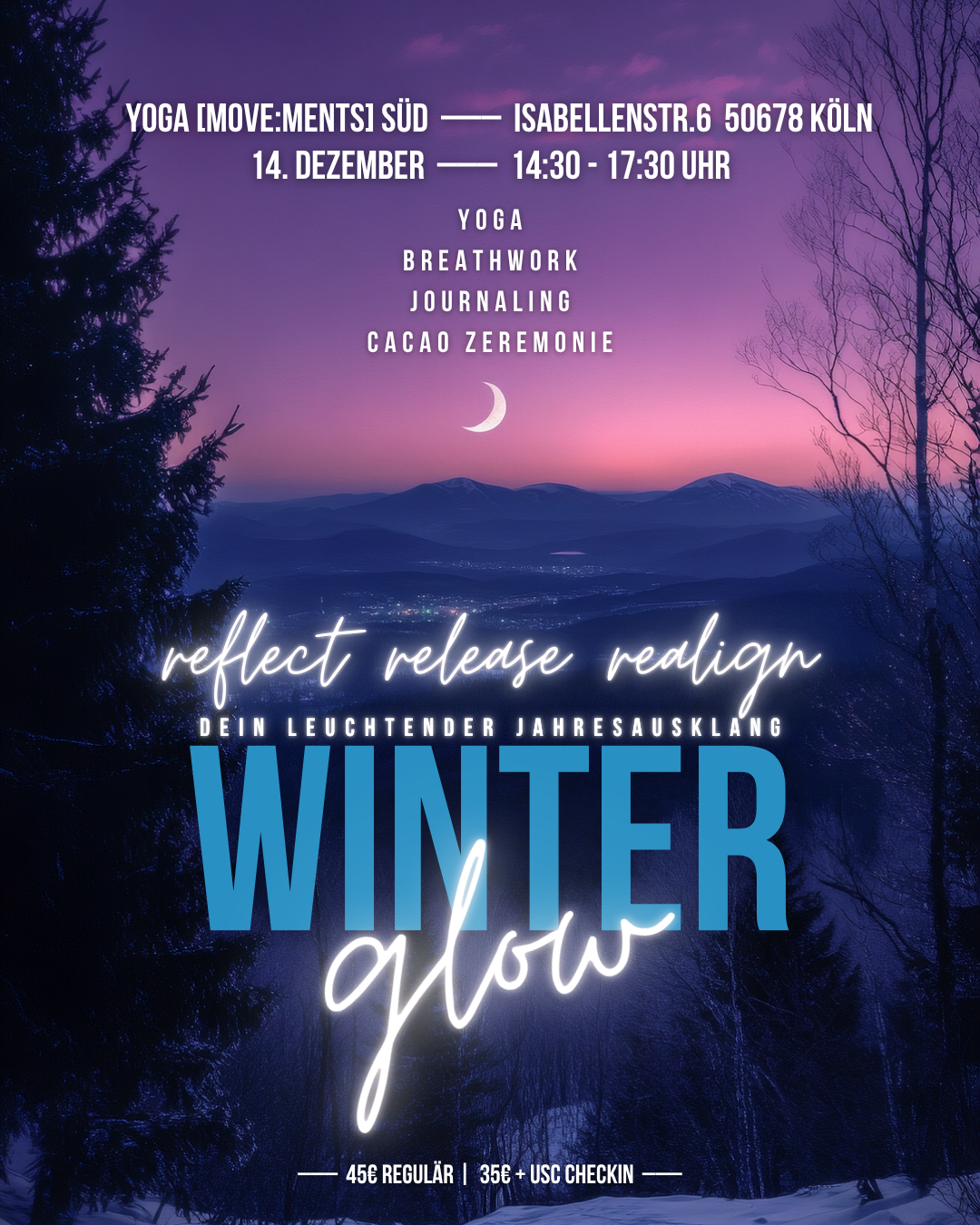 events - Zülpich - Winter glow - Miniretreat 