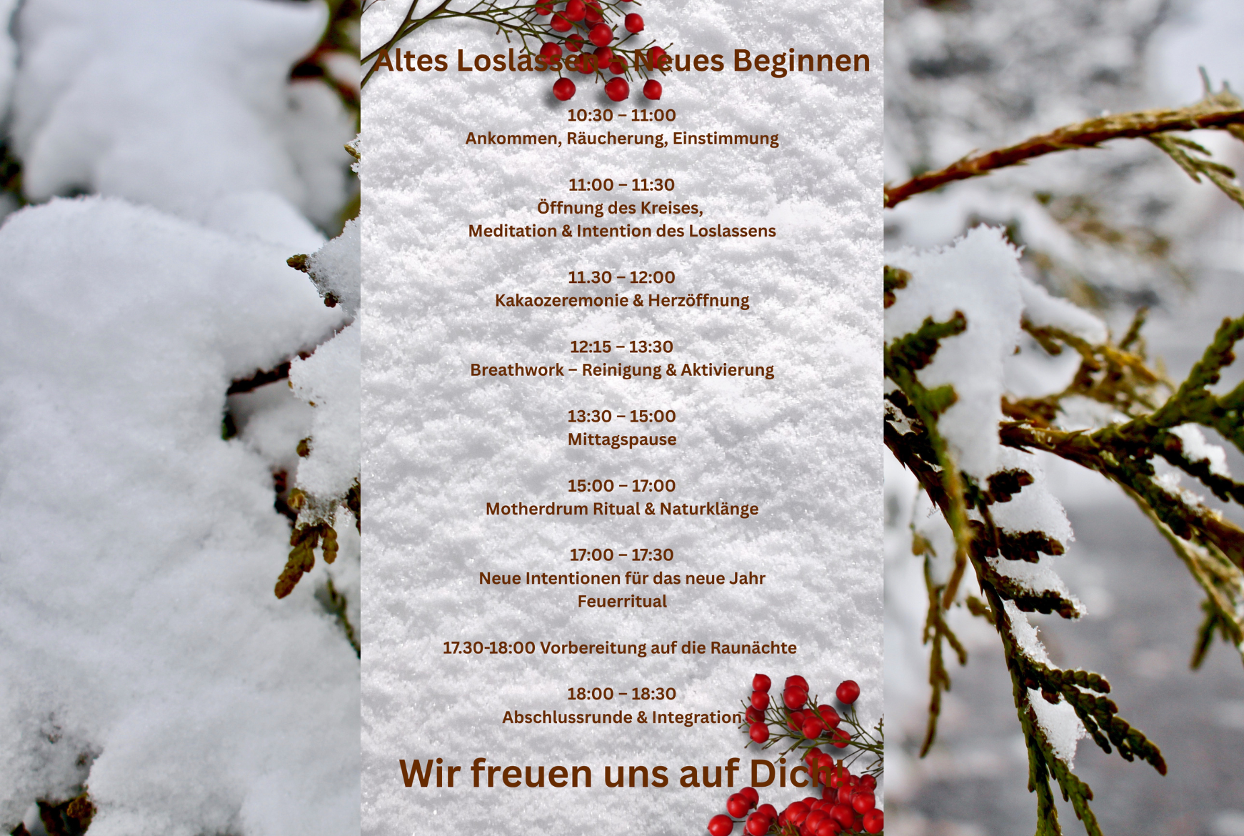event: Altes loslassen - Neues beginnen 
