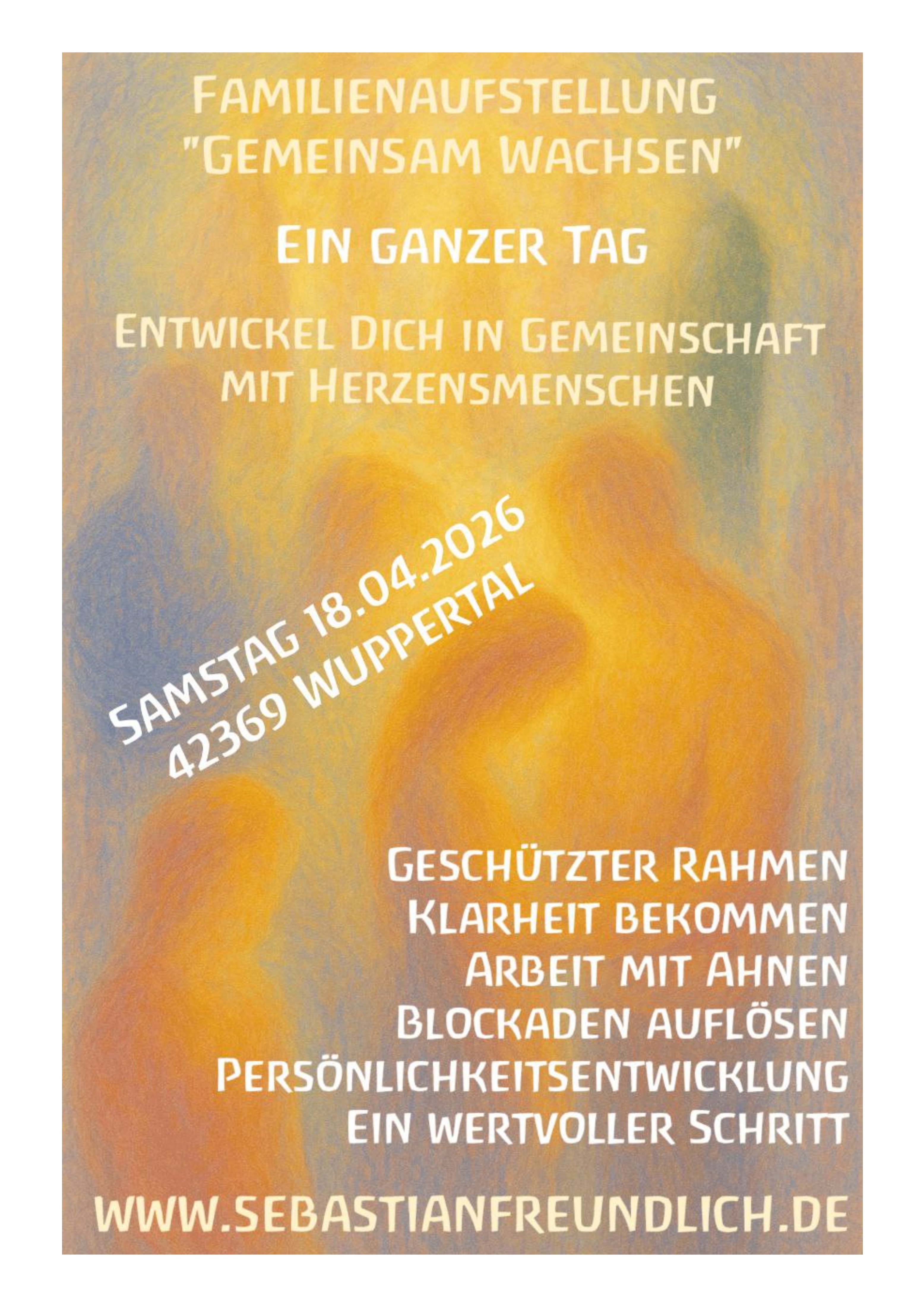 events - Flyer - "Gemeinsam Wachsen" Aufstellungsarbeit