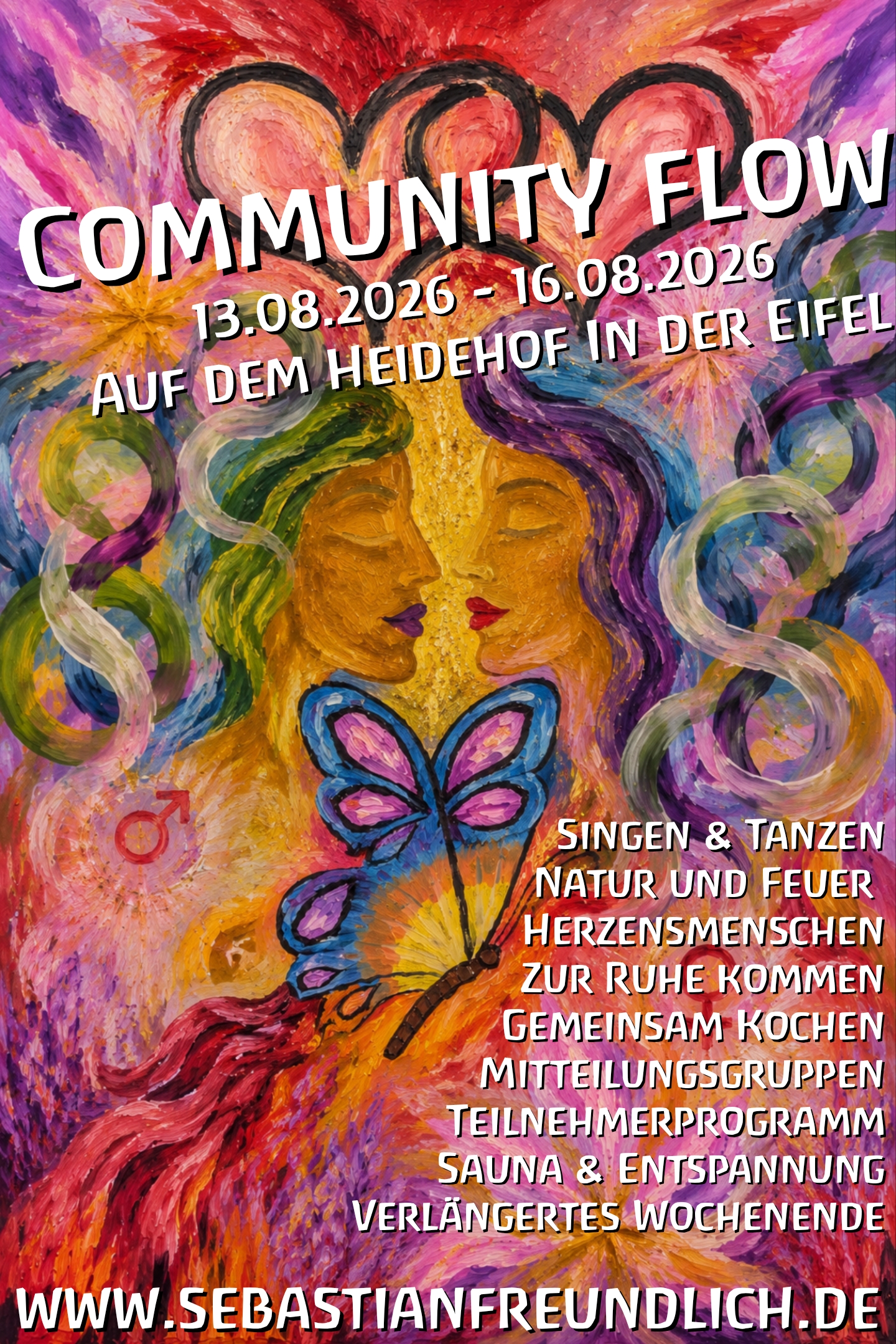 events - Kategorie: Tanz - Communtiy Flow Sebastian Freundlich - Community flow 3 Nächte, verlängertes Wochenende