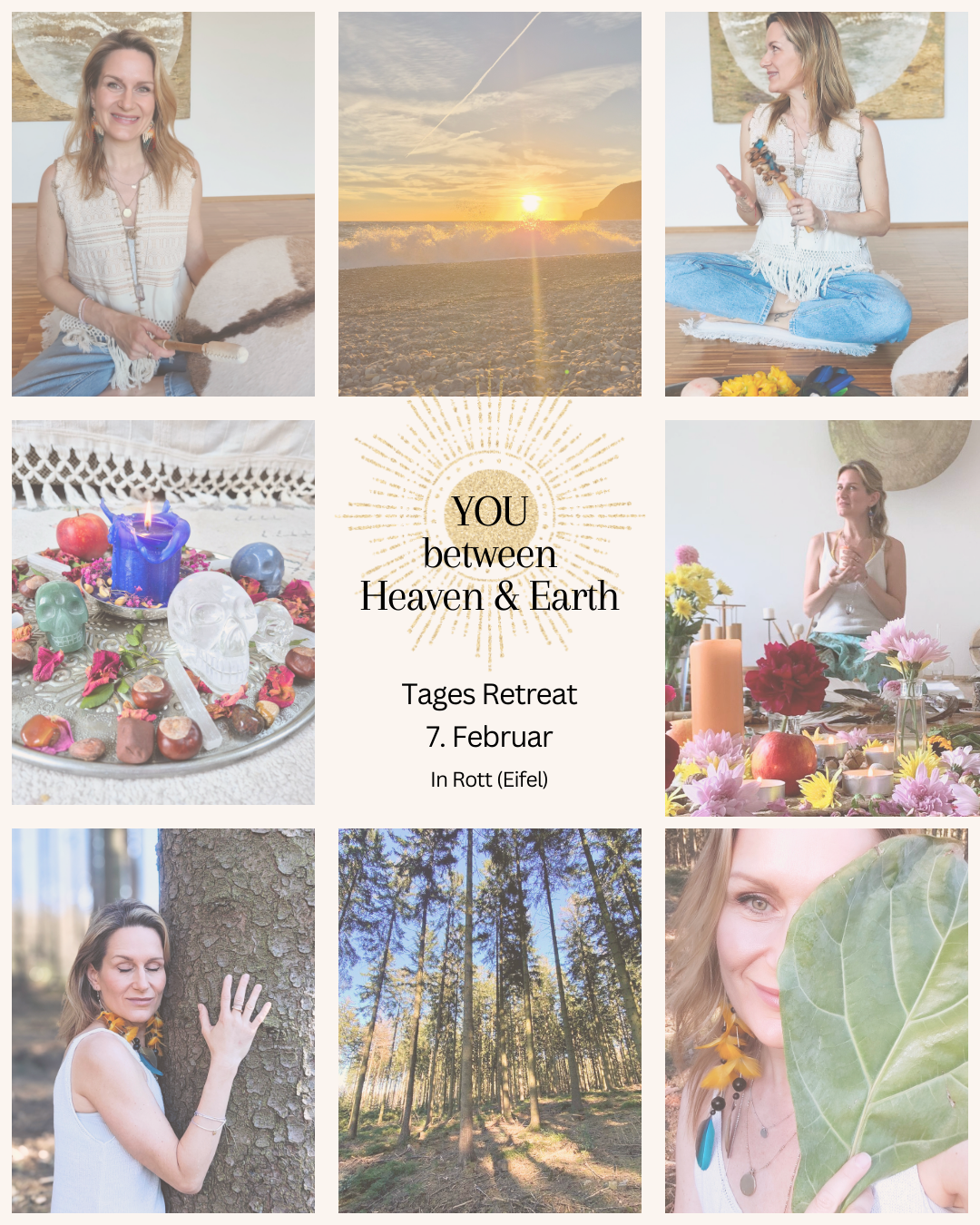 events - Kategorie: Gespräch / Austausch - Hellenthal - YOU - Between Heaven & Earth Tages Retreat