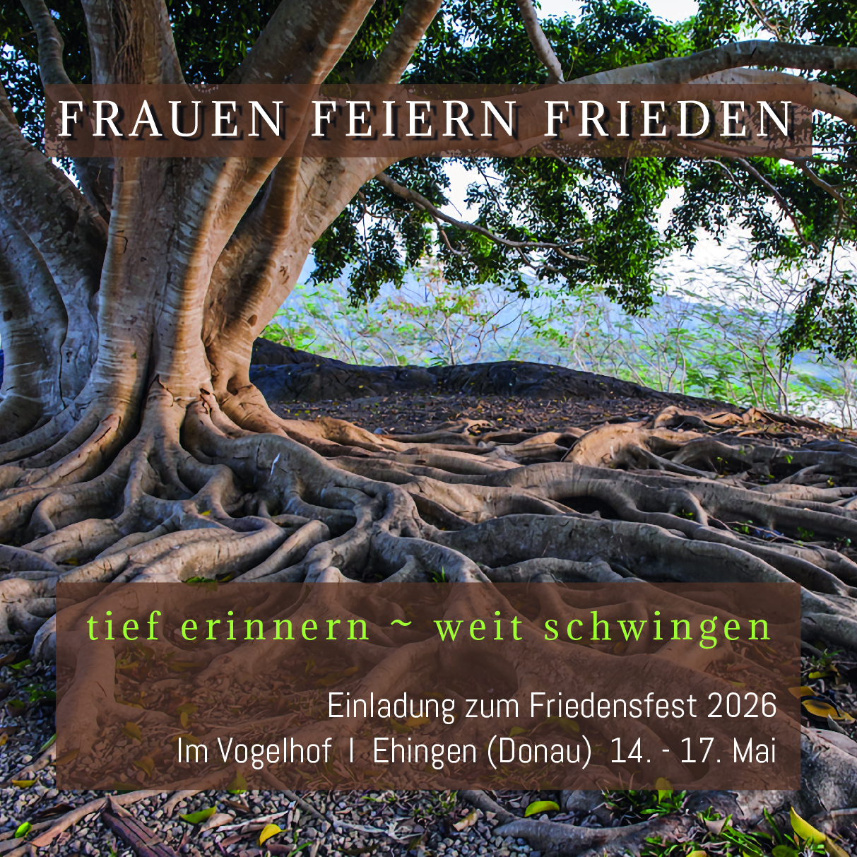 events - Kategorie: Zeremonie / Ritual - Baden-Württemberg - FRAUEN FEIERN FRIEDEN