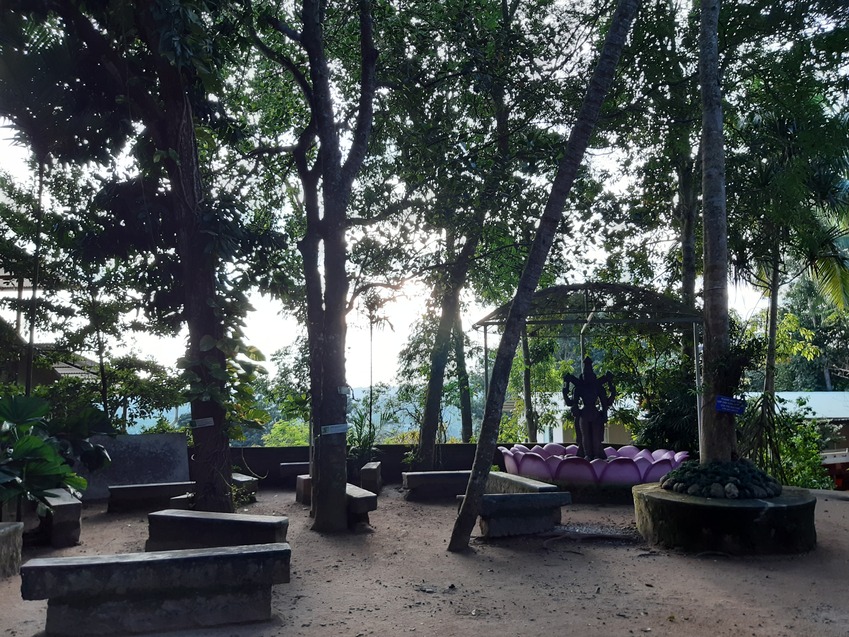 event: Ashram Teebereich - Ayurvedische Yoga Reise Indien Kerala