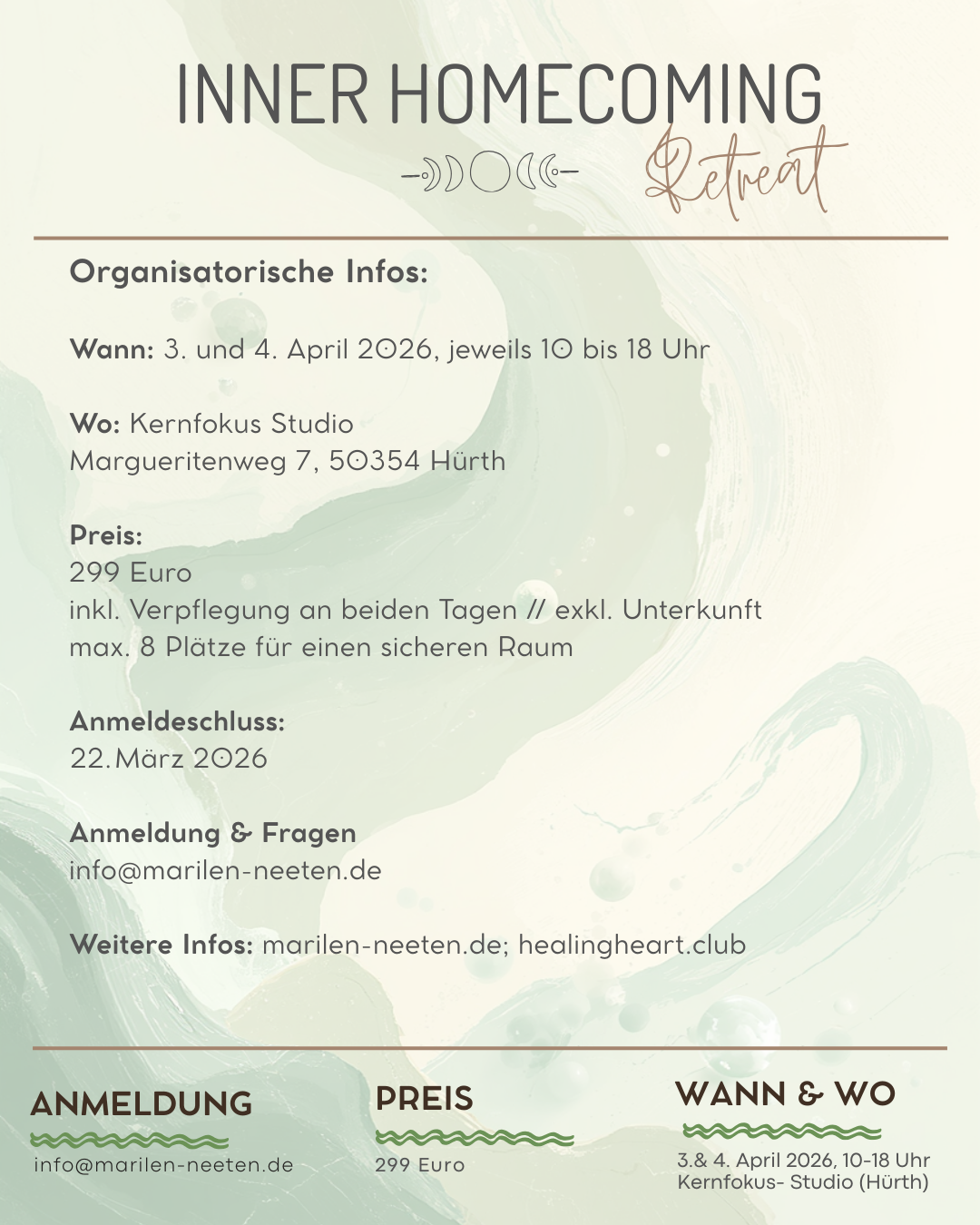 events - Wipperfürth - Inner Homecoming Retreat 