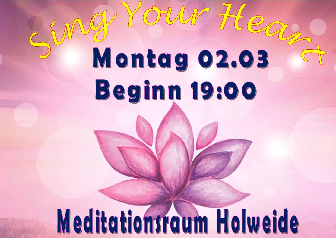 event:  Sing Your Heart