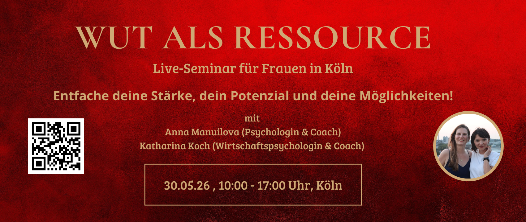 events - Overath - Wut als Ressource - Live Seminar für Frauen