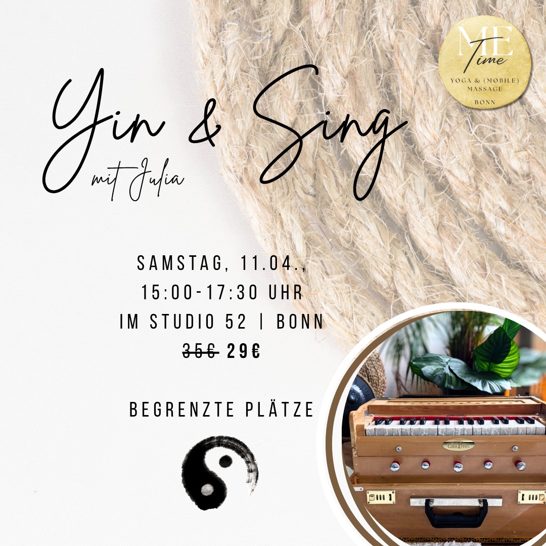 events - Kategorie: Singen - Köln Sülz - Yin & Sing. Loslassen mit Yin Yoga und gemeinsamem Mantra-Singen