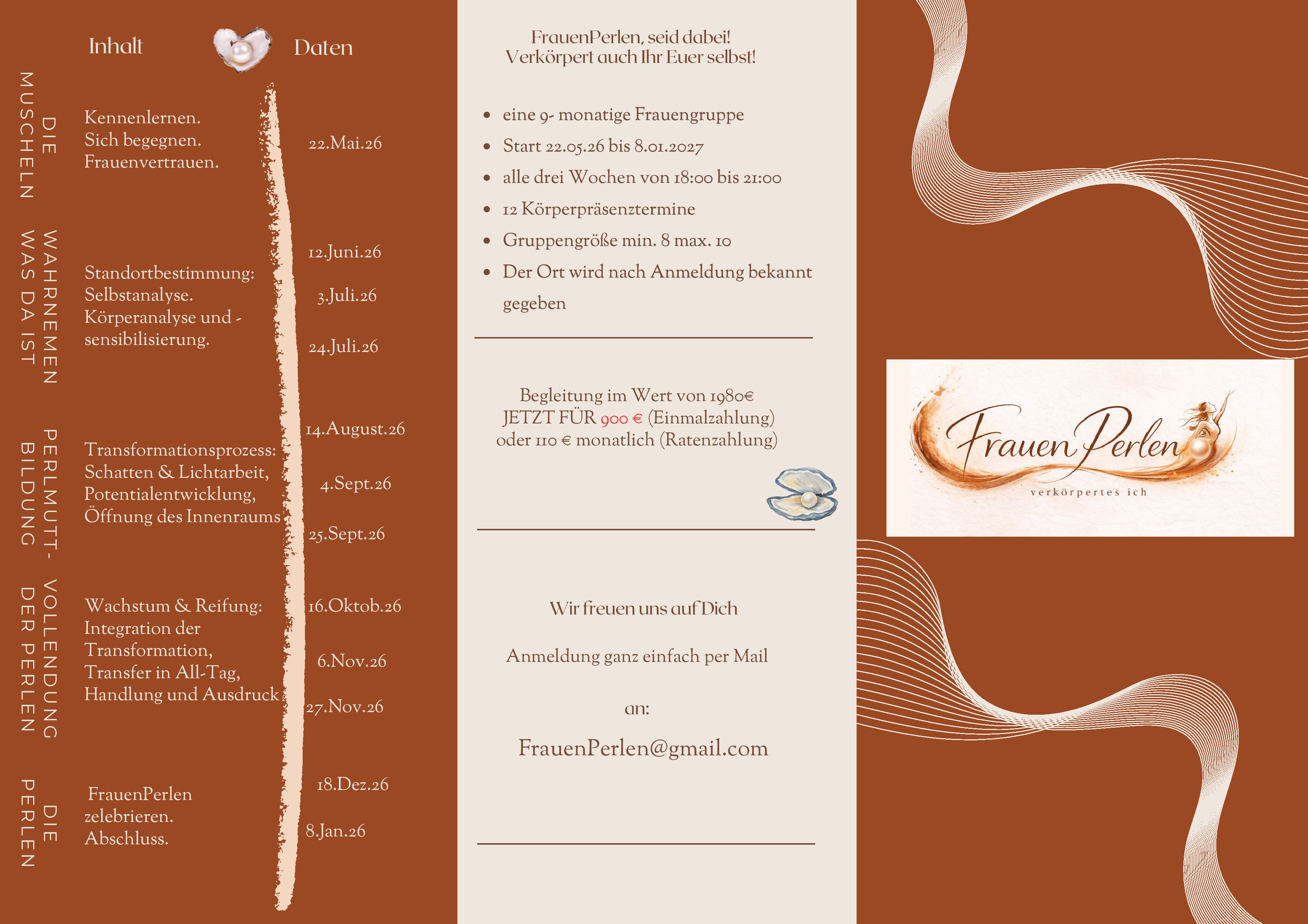 events - Kategorie: Sinnlichkeit / Körper - Köln Lindenthal - FrauenPerlen°