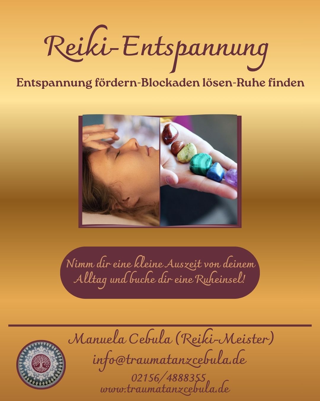 events - Format: Behandlung - Reiki Entspannung