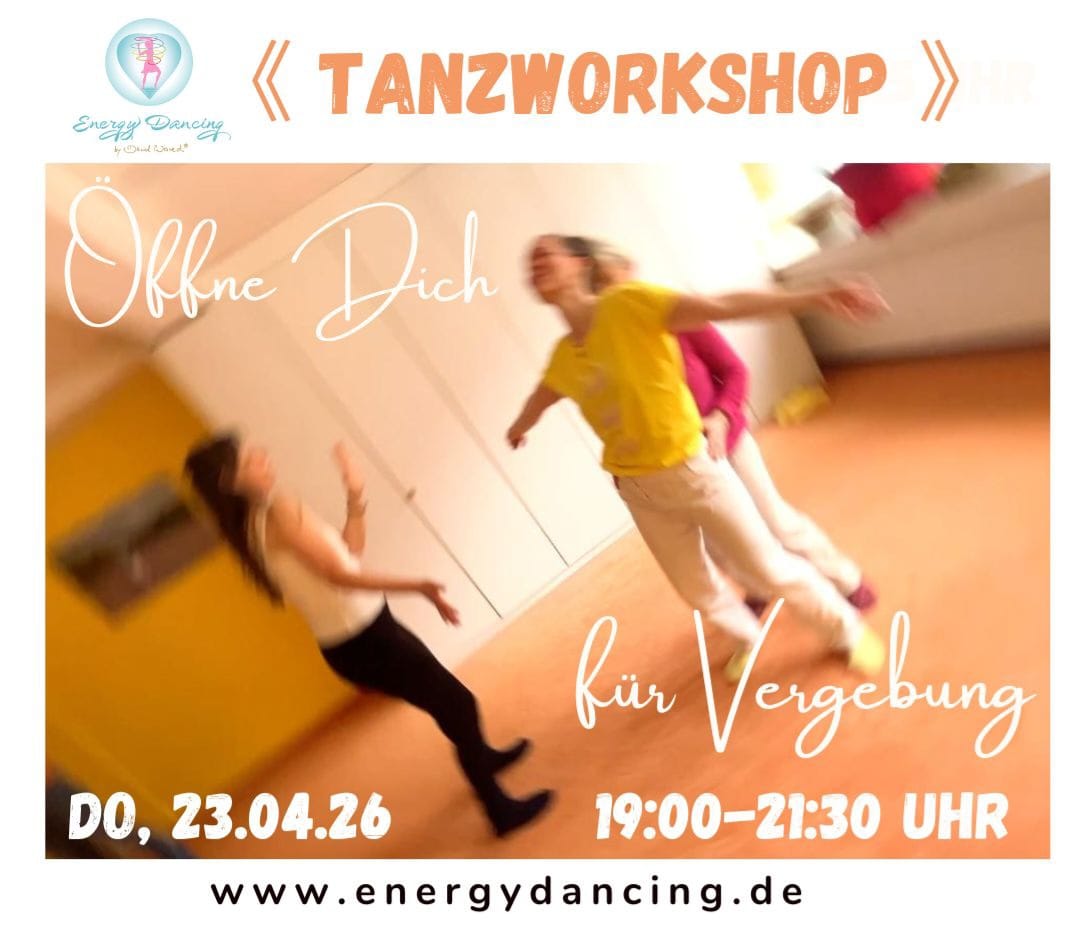 events - Kategorie: Meditation - Krefeld - TANZWORKSHOP: Öffne Dich für VERGEBUNG - Befreie Dich von Altlasten und fühle Frieden in Dir
