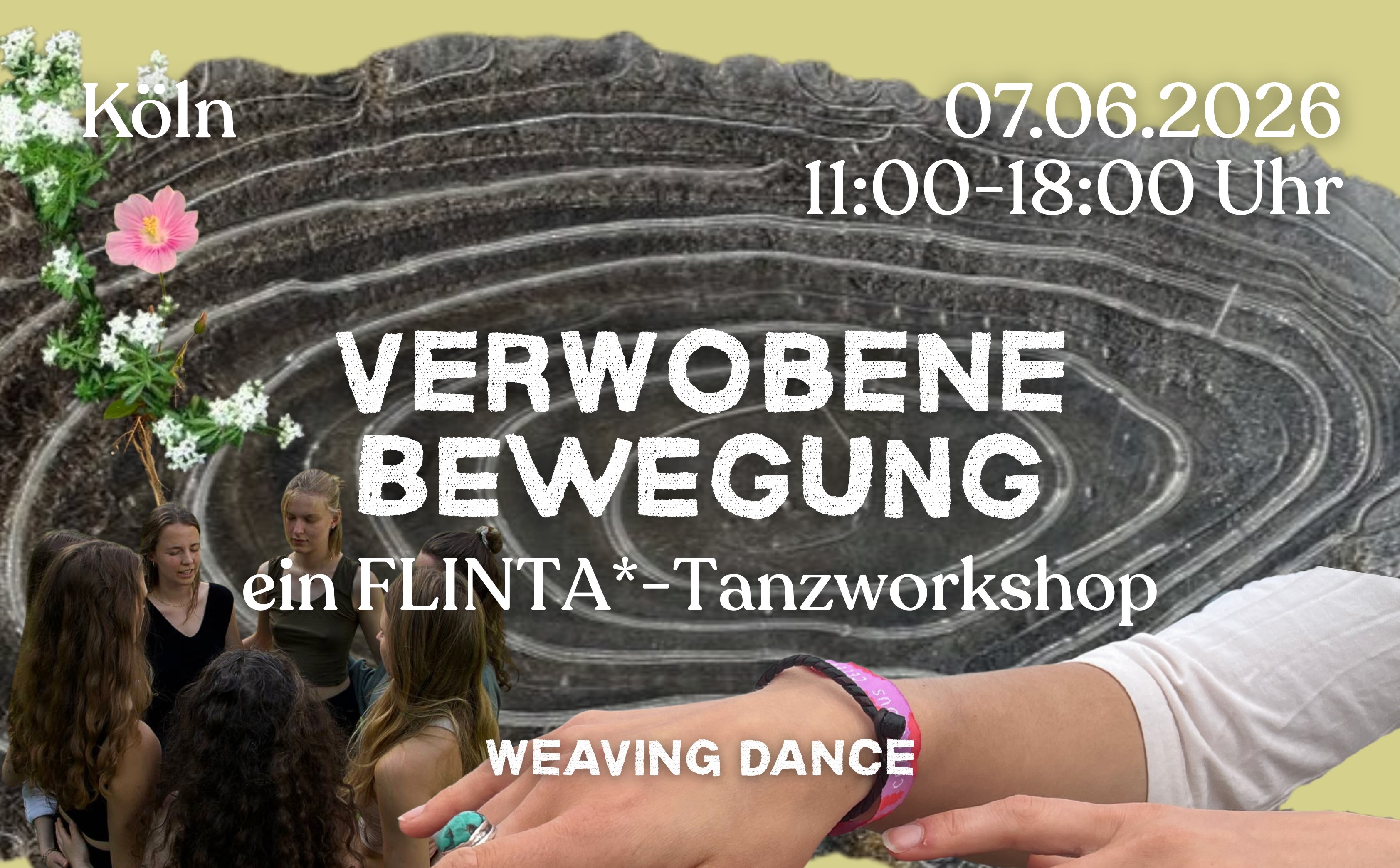 events - Kategorie: Zeremonie / Ritual - Köln Holweide - Verwobene Bewegung | Ein FLINTA*-Tanzworkshop