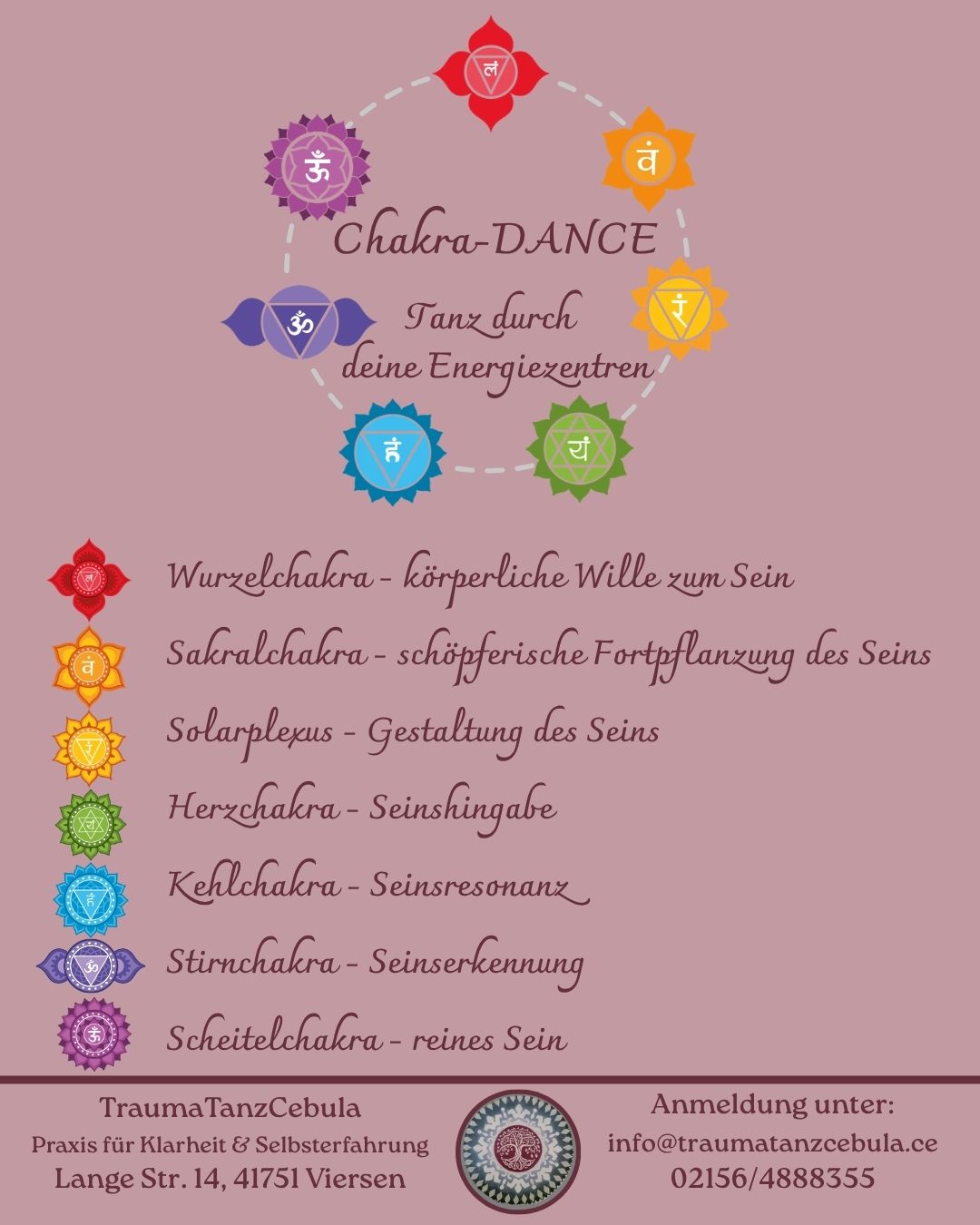 event: Chakra Dance - Tanz durch deine Energiezentren