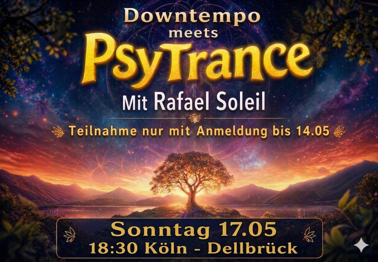events - Kategorie: Bewegung / Sport - Köln Holweide - Downtempo meets Psytrance