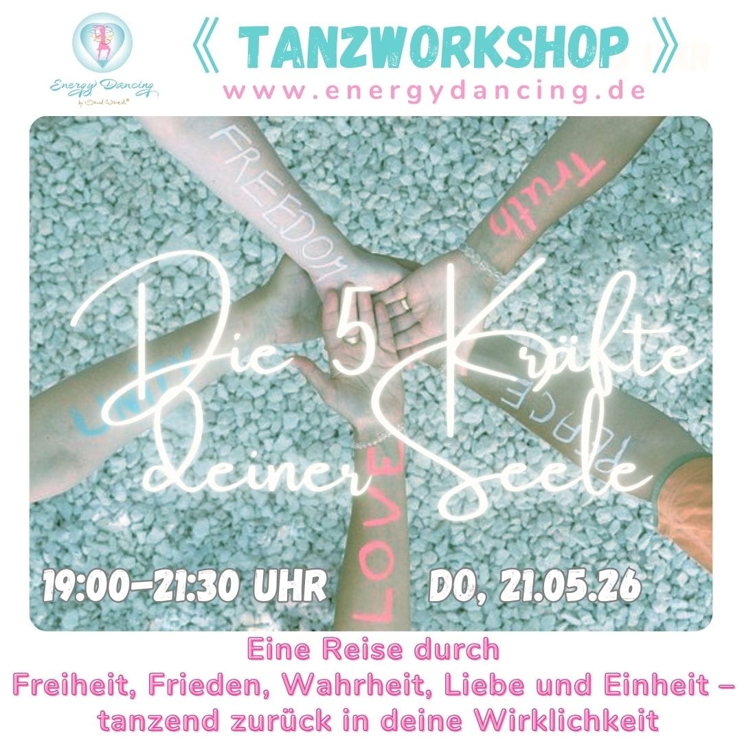 events - Nettetal - Tanzworkshop- Die 5 Kräfte deiner Seele