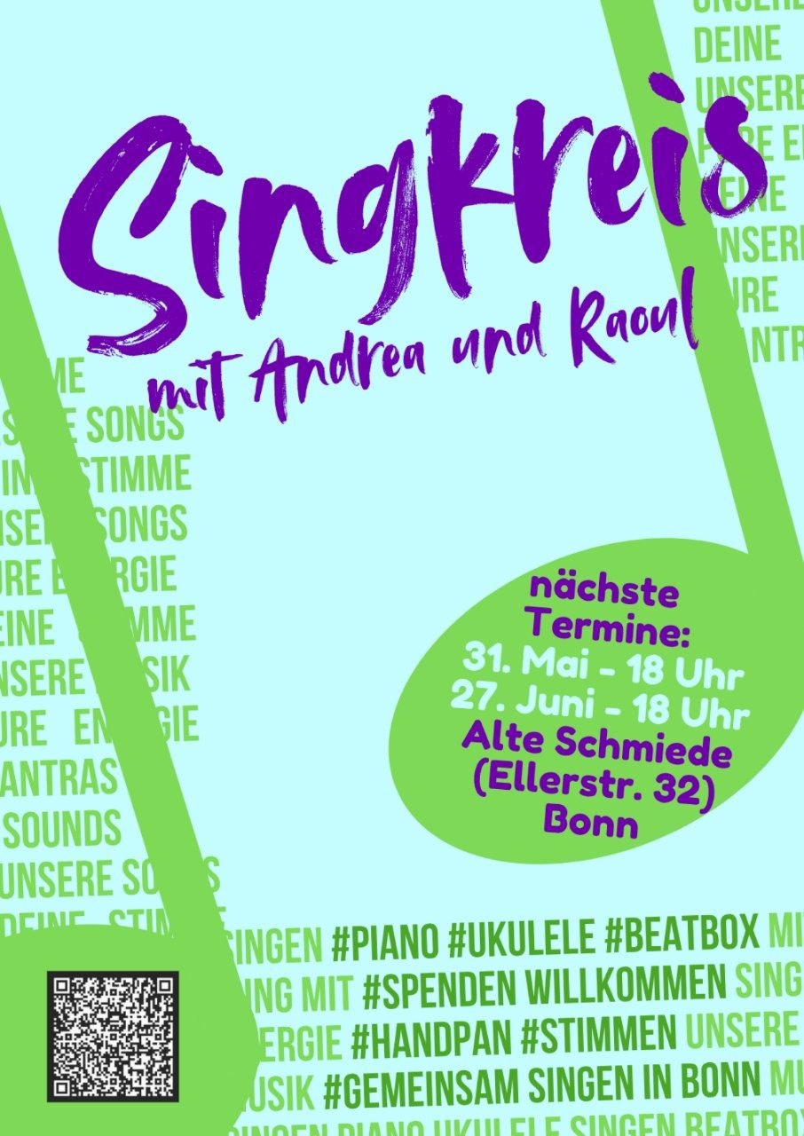 events - Kategorie: Singen - Mönchengladbach - Singkreis & Jam in Bonn - Andrea & Raoul