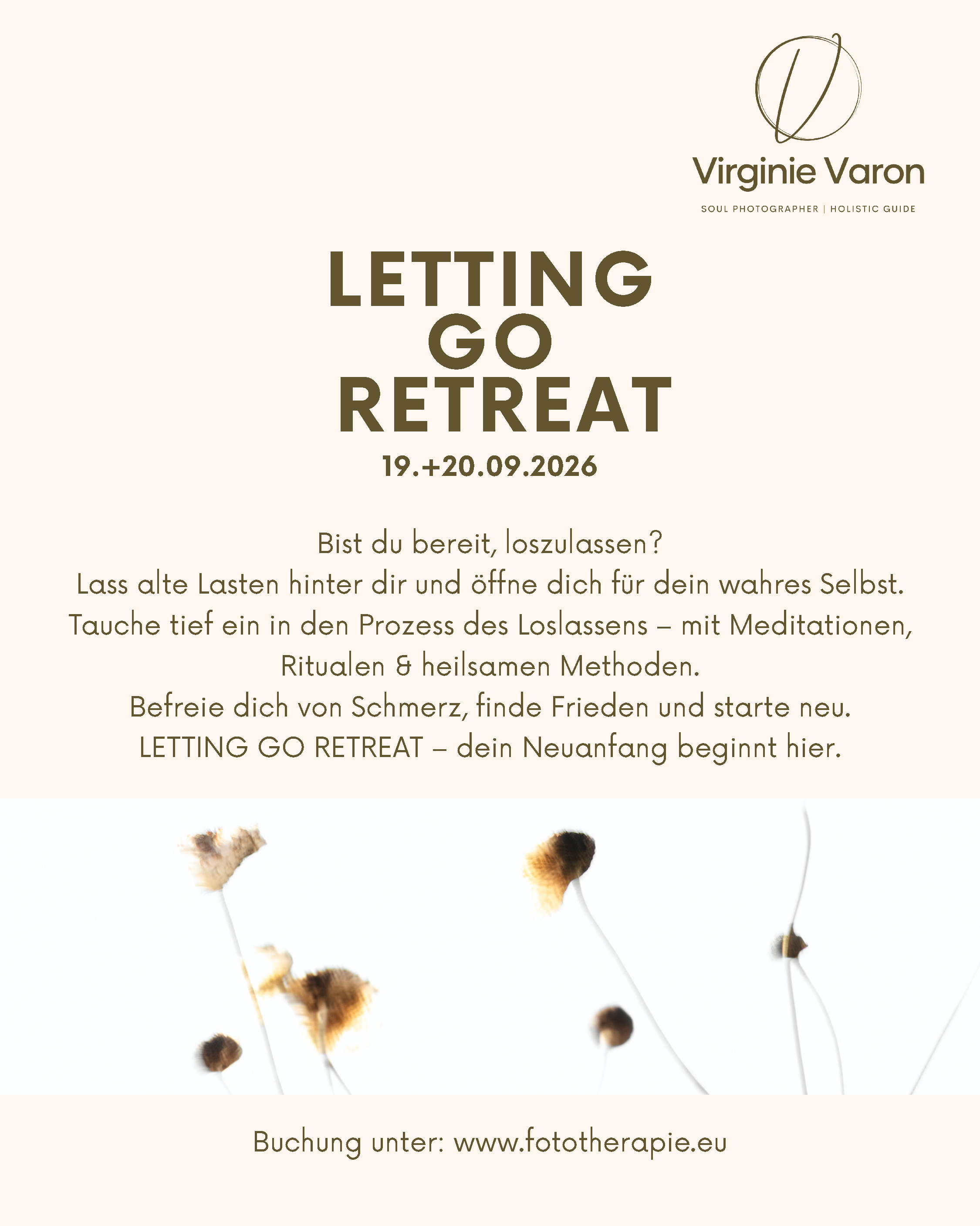 events - Kategorie: Zeremonie / Ritual - Nürtingen - LETTING GO RETREAT Nürtingen - LETTING GO RETREAT