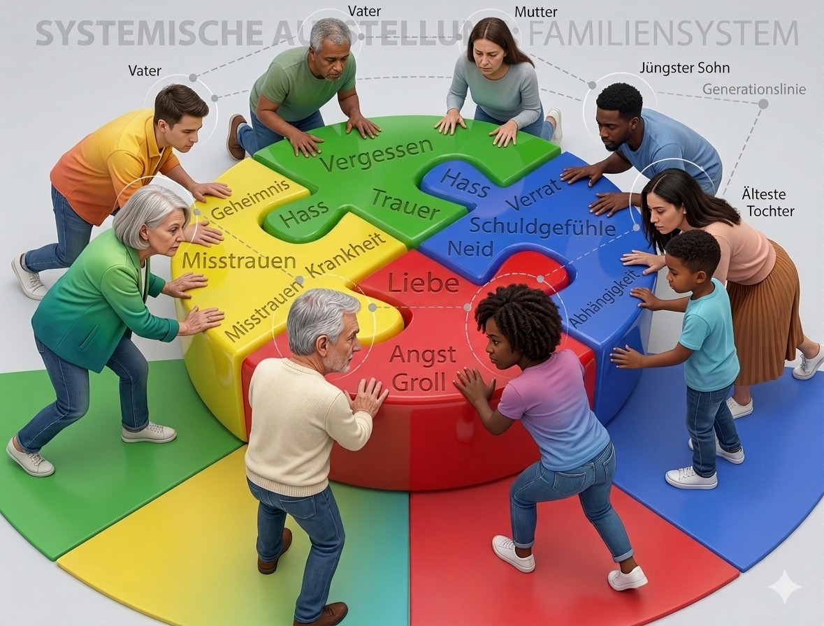 events - Kategorie: Zeremonie / Ritual - Köln Nippes - Verstrickungen lösen!
Frei Aussprechen!
Klarheit Finden!
Neue Wege gehen!
Bist du dabei? - Aussprechen. Loslassen. Aufatmen mit System- und Familienaufstellungen im Rhein-Sieg-Kreis