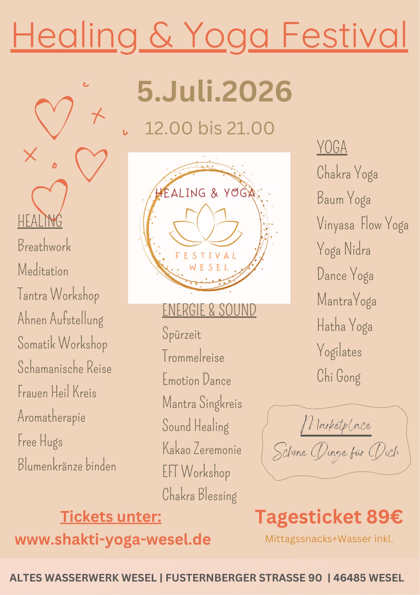 event: Healing & Yoga Festival Wesel 2026