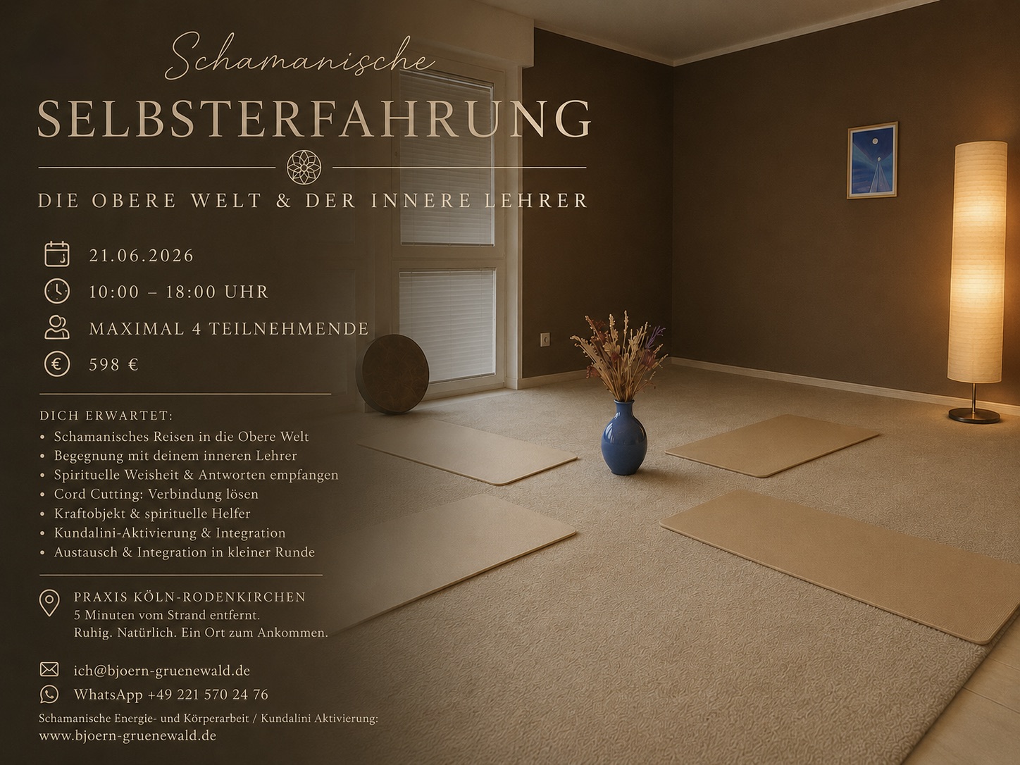 events - Düsseldorf Düsseldorf Unterbach - Schamanische Selbsterfahrung | Die Obere Welt & der innere Lehrer