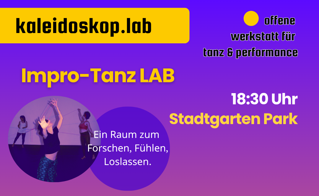 events - Kategorie: Tanz - Meerbusch - Impro Tanz - LAB am Stadtgarten Park