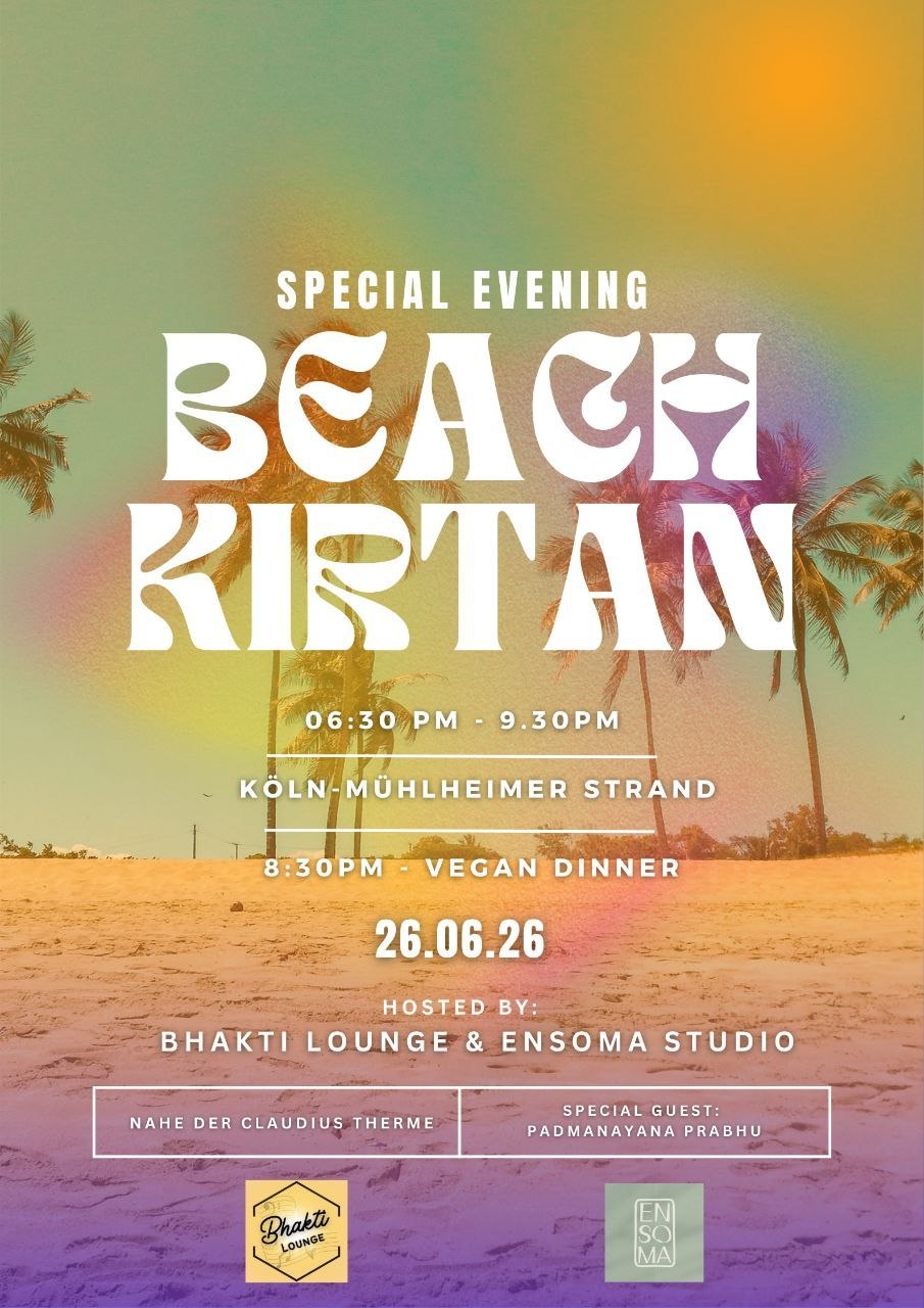 events - Bornheim (Rhein-Sieg-Kreis) - Beach Kirtan by Ensoma Studio & Bhakti Lounge 