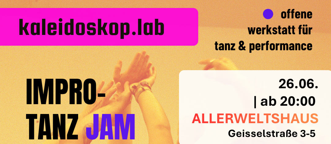 events - Köln Nippes - Impro-Tanz - JAM! 