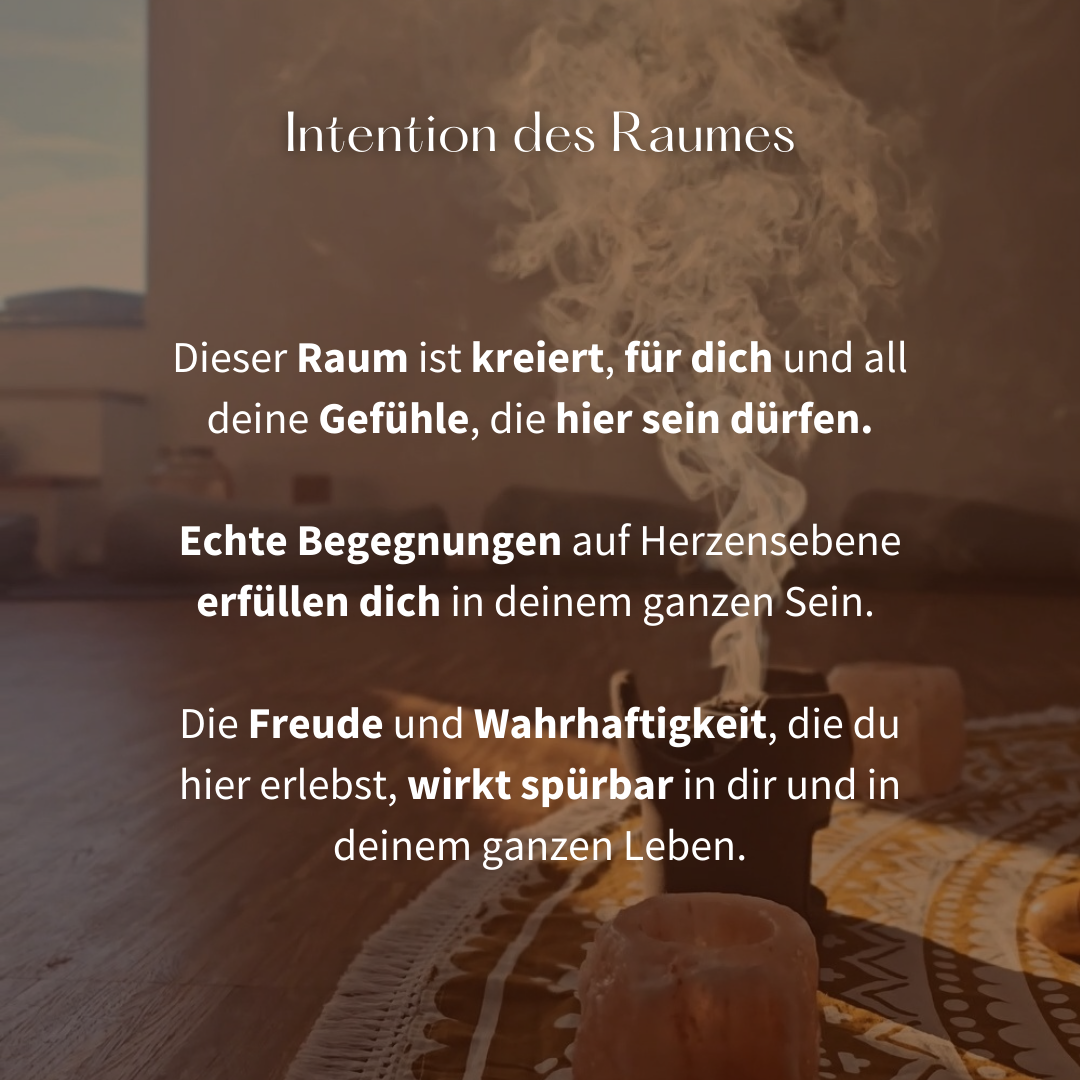event: Warum dieser Raum/Tag kreiert ist? Unsere Intention... :) - Medicine Day || Kakao | Singen | Sein