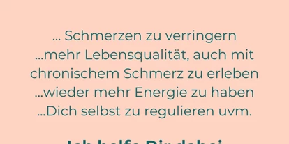 events - Format: Präsenz - Achtsamkeitsbasierte Schmerzbewältigung