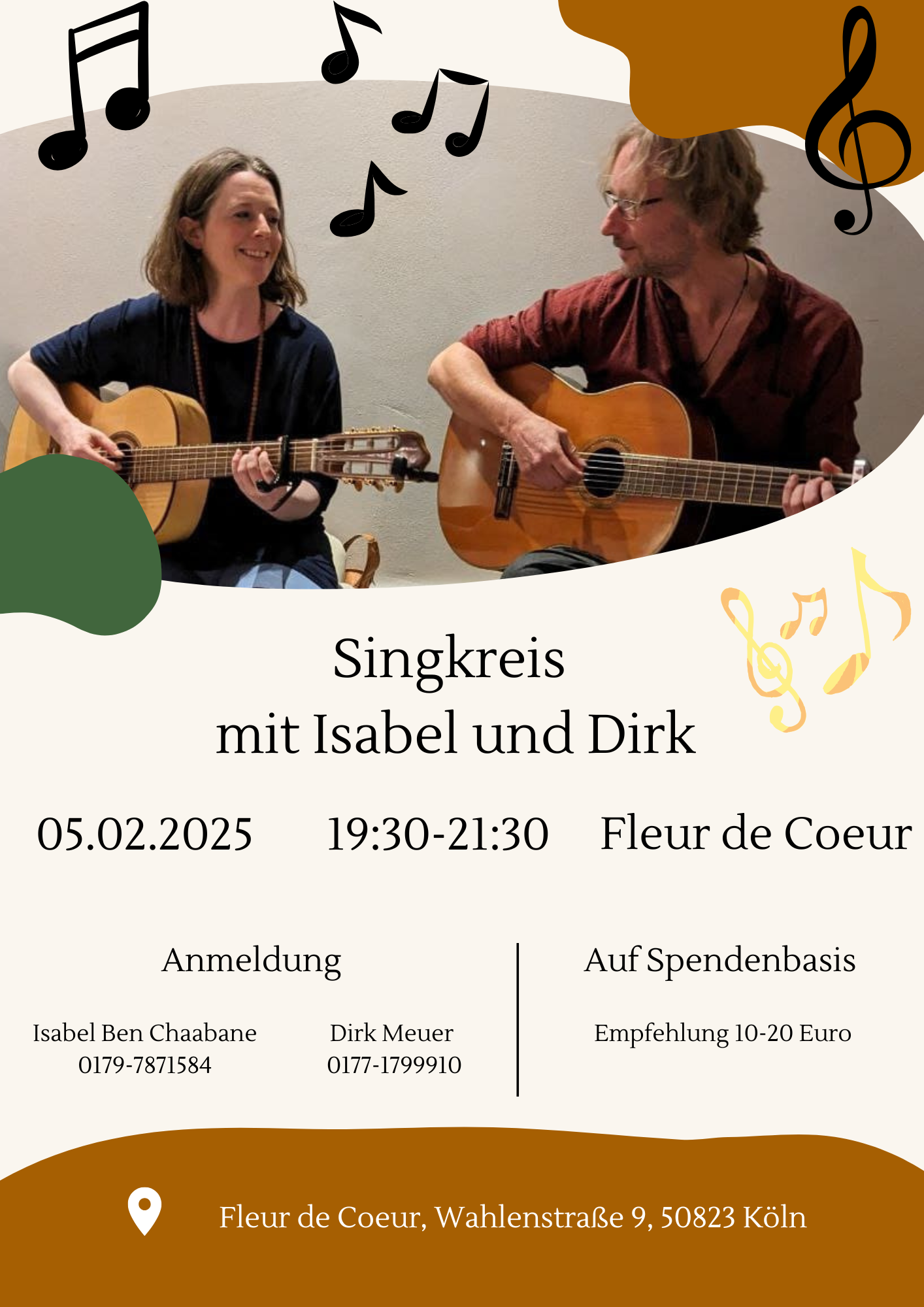 event: Singkreis mit Isabel und Dirk