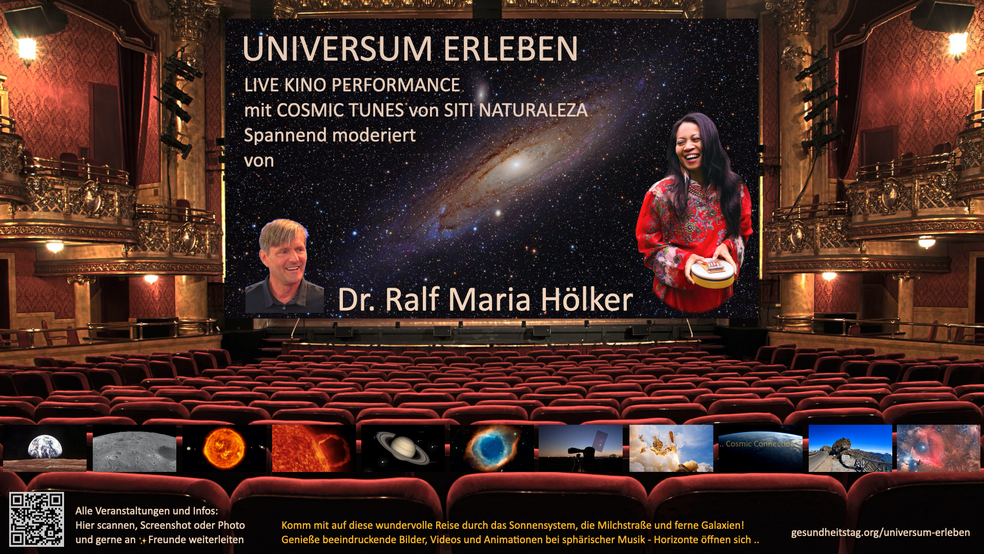 event: UNIVERSUM ERLEBEN - Live Kino Performance mit COSMIC TUNES von SITI NATURALEZA