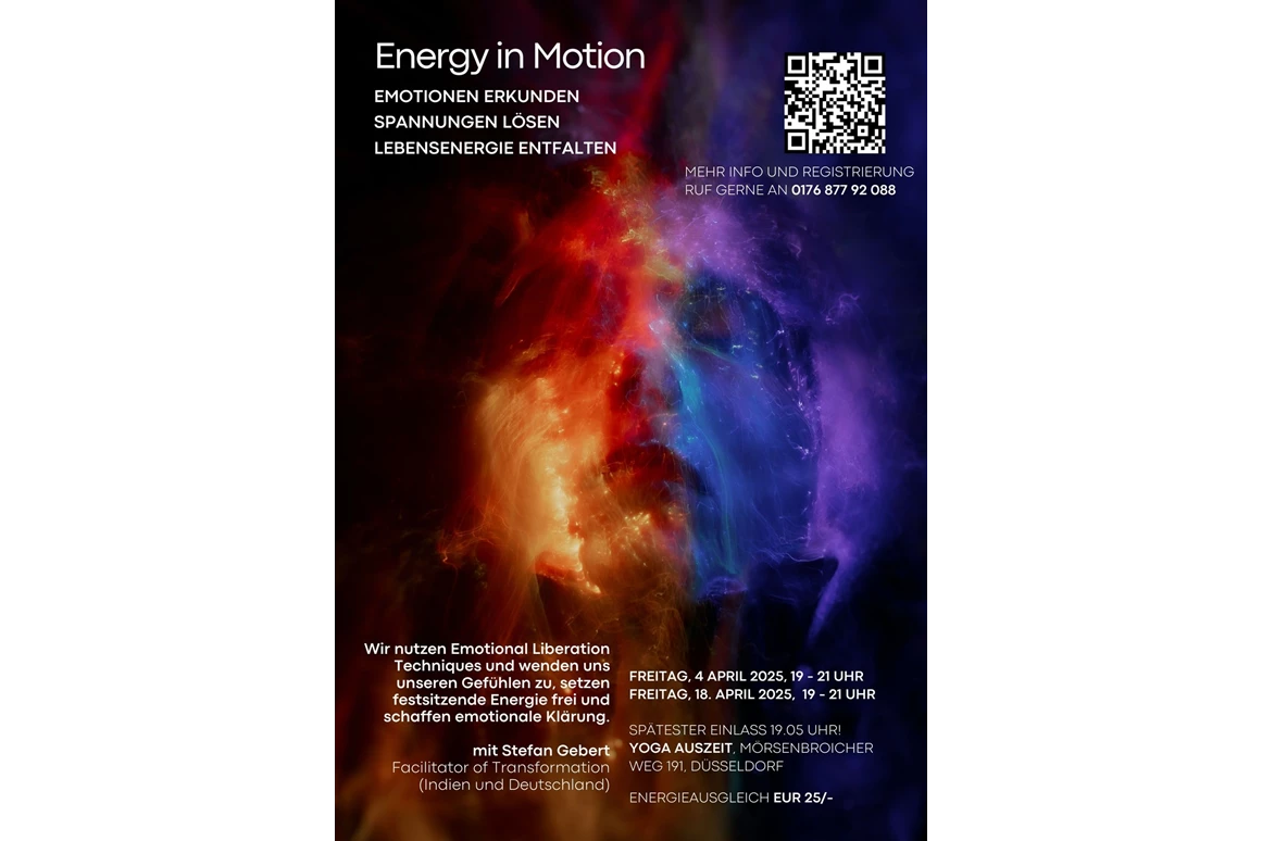 event: Energy in Motion - Eine Reise zu emotionaler Befreiung