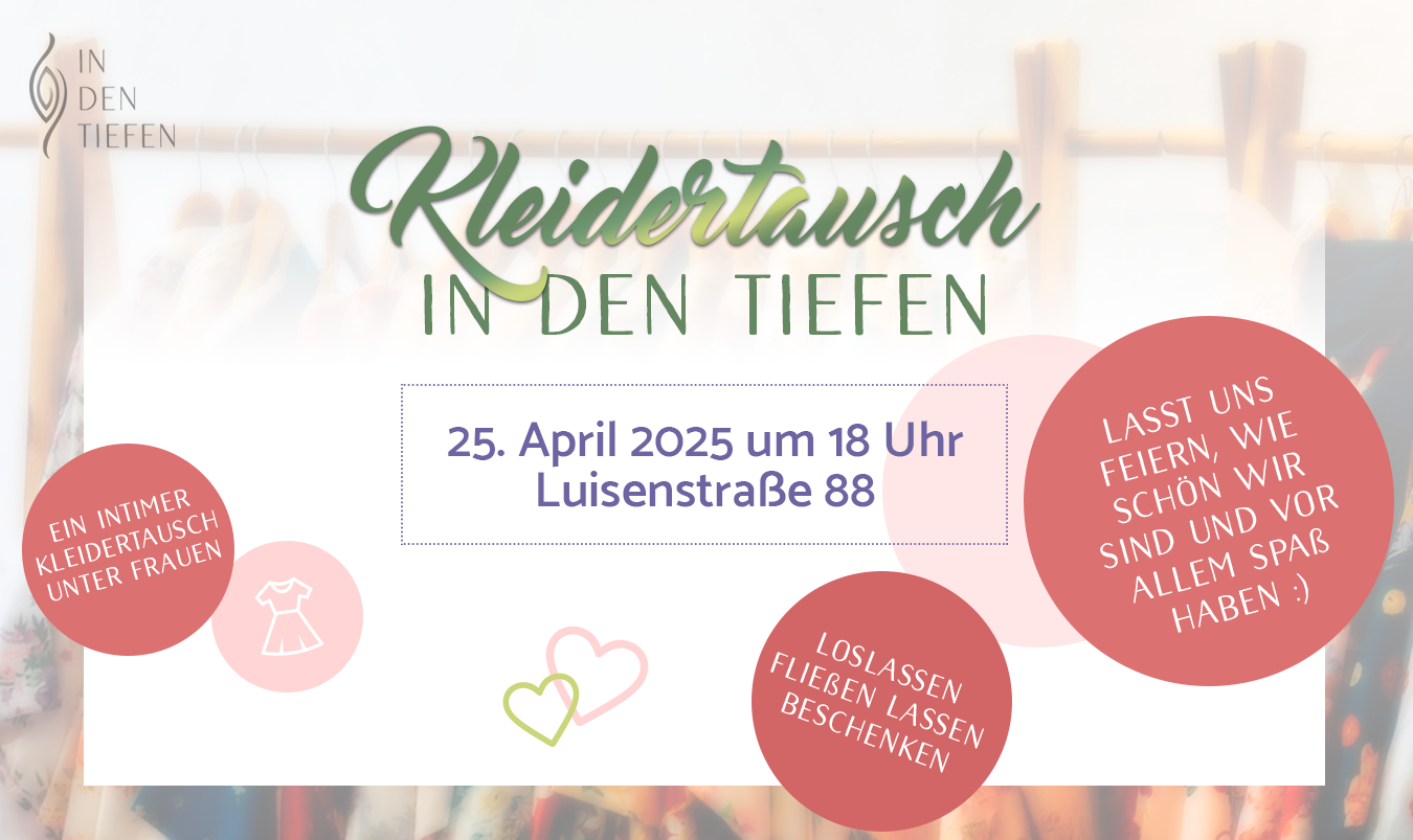 event: Kleidertausch IN DEN TIEFEN